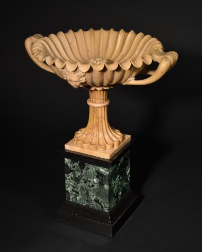 Coupe tazza en giallo antico – école de Boschetti - Objet de décoration Style 