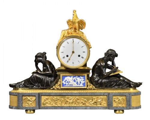 « The Study » clock - Robert Robin and François Rémond circa 1790
