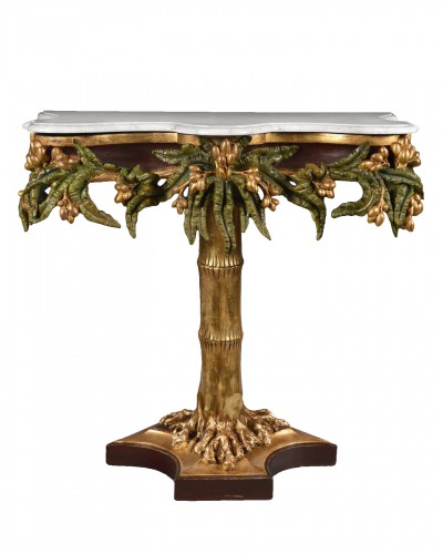 Console en forme de palmier – XIXe siècle
