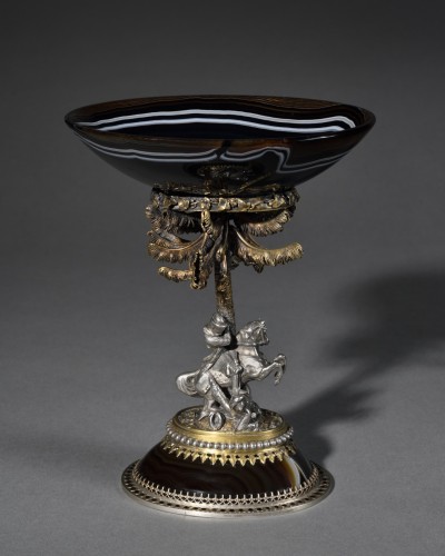 Coupe en agate - Antoine-Désiré Froment-Meurice (1801-1855) - Objet de décoration Style Louis-Philippe