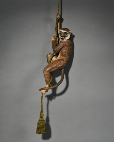 Hanging monkey - 19th century - Decorative Objects Style 