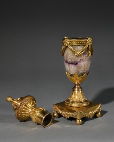 Objet de décoration Cassolettes, coupe et vase - Cassolette en bronze doré et spath fluor - Matthew Boulton (1728-1809)