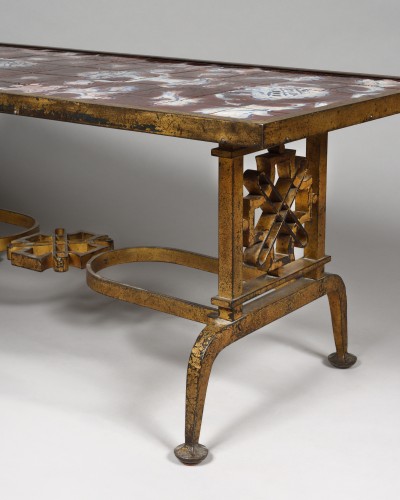 XXe siècle - Gilbert Poillerat (1902-1988) - Table Basse