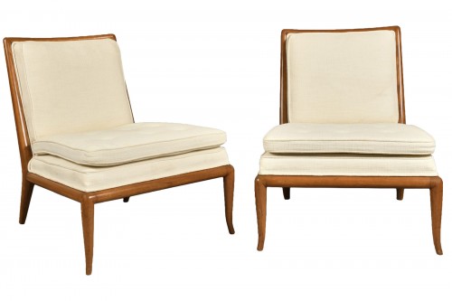 Robsjohn-Gibbings - Pair of lounge chairs