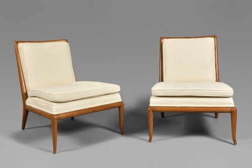 Robsjohn-Gibbings - Pair of lounge chairs - Seating Style 50
