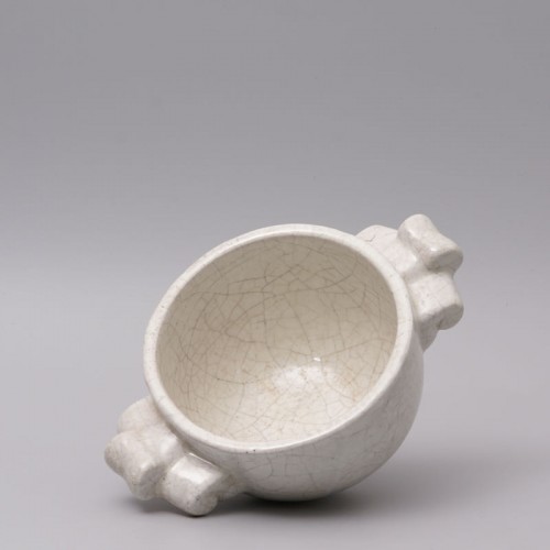 Porcelain & Faience  - Art-deco Earthenware Bowl by Paul Bonifas (1893-1967)