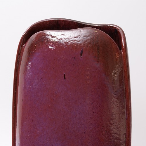 Very large Earthenware Edouard Chapallaz Vase - Porcelain & Faience Style 50