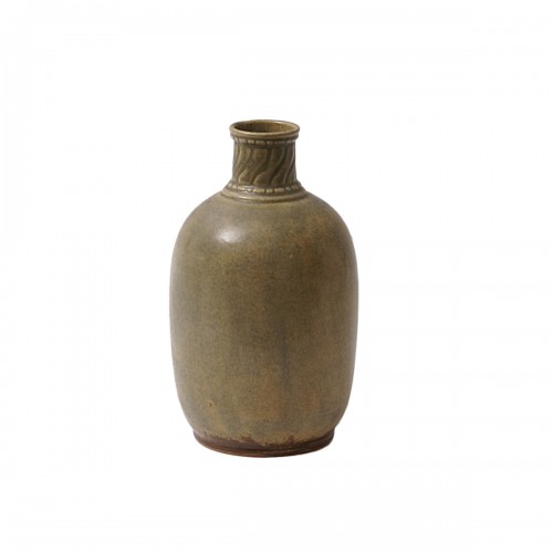 Vase bouteille en grès - Paul Bonifas (1893-1967) 