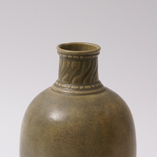 Céramiques, Porcelaines  - Vase bouteille en grès - Paul Bonifas (1893-1967) 