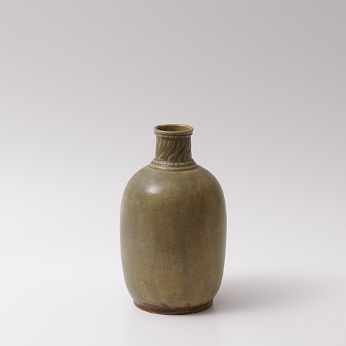 XXe siècle - Vase bouteille en grès - Paul Bonifas (1893-1967) 
