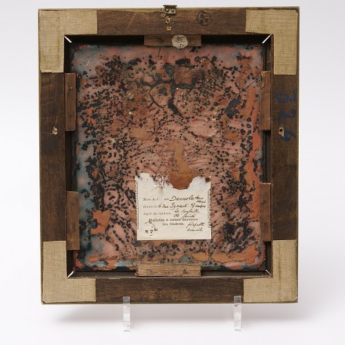 "La corbeille de fruits" émail sur cuivre  vers 1920 - Jean Henri Demole (1879-1950) - Galerie Latham