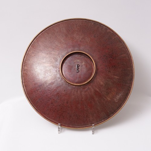 Large Enamel on Copper Bowl by Ragna Sperschneider (1928-2003) - Decorative Objects Style 50