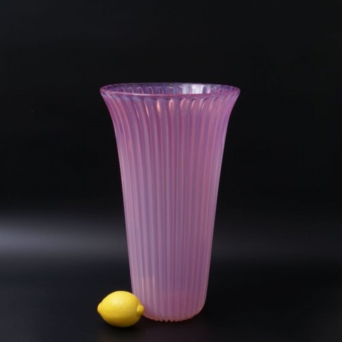Glass & Crystal  - Large Glass Vase by ARCHIMEDE SEGUSO (Murano)