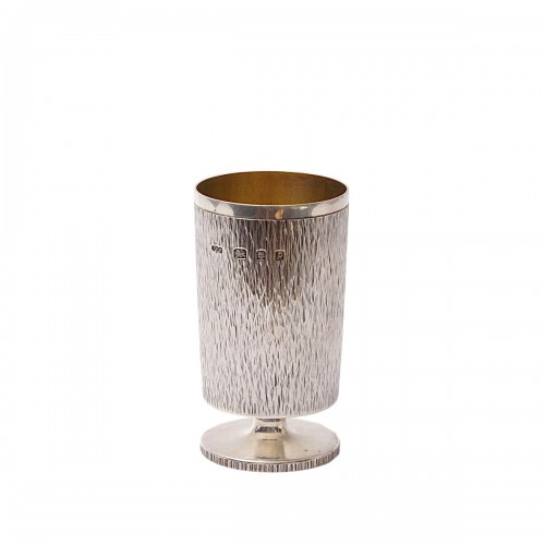 Footed Sterling Silver Vase by Gerald Benney - London 1989