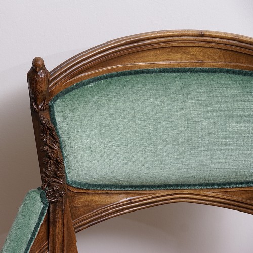 XXe siècle - Ensemble de salon "Style sapin" comprenant un canapé et deux fauteuils