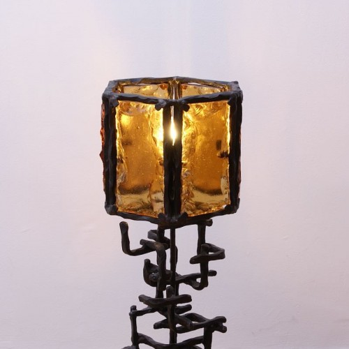 Luminaires Lampe - Lampe brutaliste de Marcello FANTONI (1915-2011) 