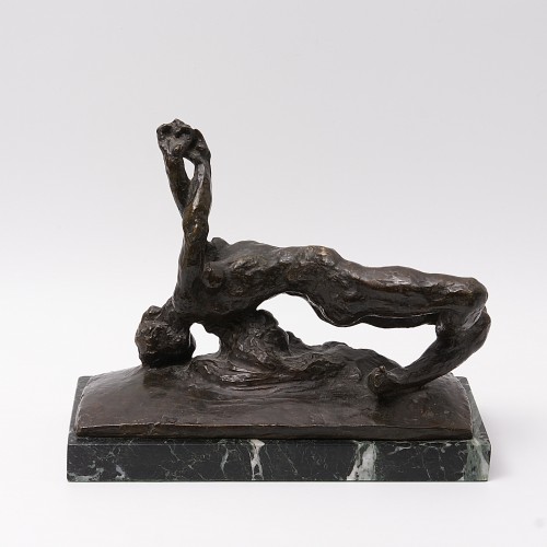 "Le Sarment" bronze de d'Auguste de Niederhäusern dit Rodo 1912 - Sculpture Style Art nouveau
