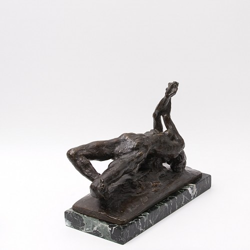 "Le Sarment" bronze de d'Auguste de Niederhäusern dit Rodo 1912 - Galerie Latham