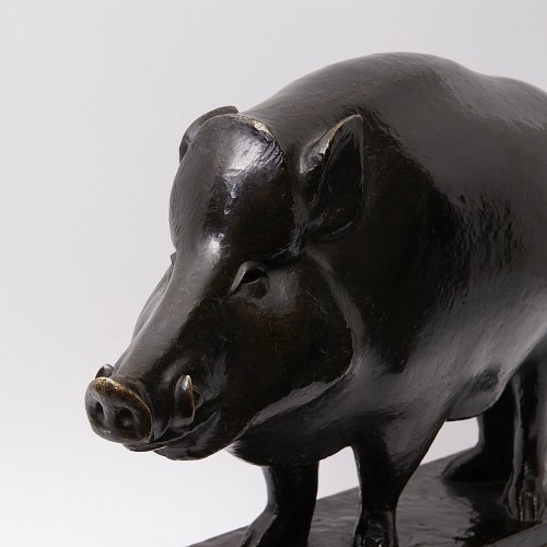 Antiquités - Wild Boar - Pierre BLANC (1902-1986)