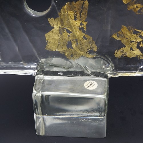 Années 50-60 - "Uomo et Donna" sculpture en verre de Murano, de L. Gaspari vers 1960
