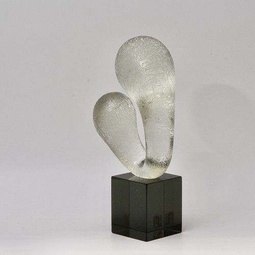 Verrerie, Cristallerie  - "Embrione" sculpture en verre de Livio SEGUSO, 1972
