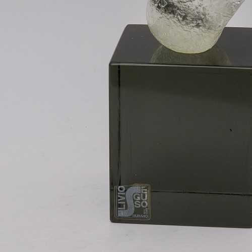 XXe siècle - "Embrione" sculpture en verre de Livio SEGUSO, 1972