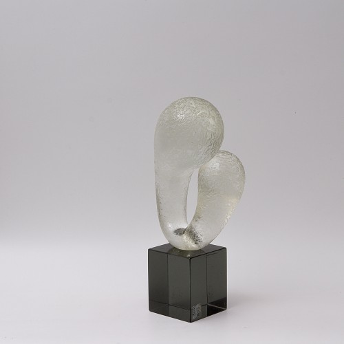 Années 50-60 - "Embrione" sculpture en verre de Livio SEGUSO, 1972