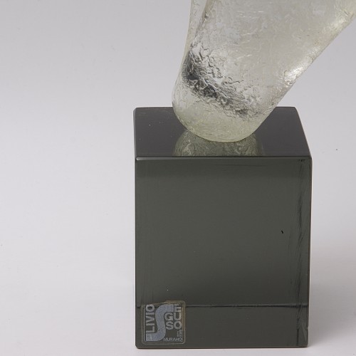 Antiquités - "Embrione" sculpture en verre de Livio SEGUSO, 1972