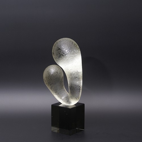 Antiquités - "Embrione" sculpture en verre de Livio SEGUSO, 1972