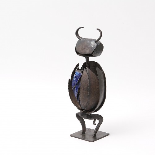Pierre Siebold (1925-2012) - Iron and Enamel Devil Couple - 50