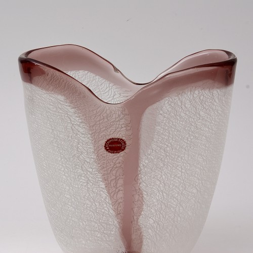 Vase en verre "a merletto" d'Archimede Seguso à Murano vers 1953 - Années 50-60