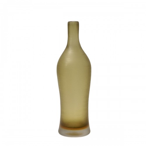 Large Inciso Glass Vase by Paolo Venini, Murano, 1956