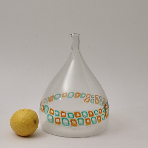 Murrina Glass Vase designed by Gino Vistosi for Vetreria Vistosi, sixties - 