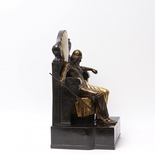 Wotan endormi -  Rudolf Maison (1854-1904) - Art nouveau