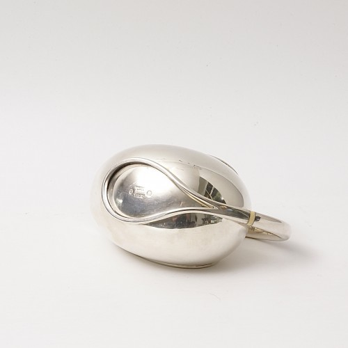 925 Silver Sauce Boat, design Svend Weihrauch for Hingelberg, circa 1950 - 