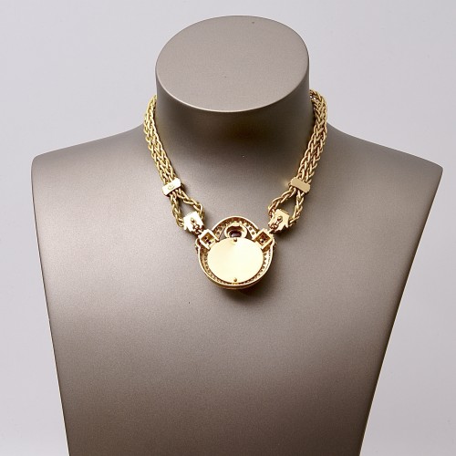 Maison Chaumet - Collier de la collection "Pierres d'or" design René Morin, vers 1985 - Galerie Latham