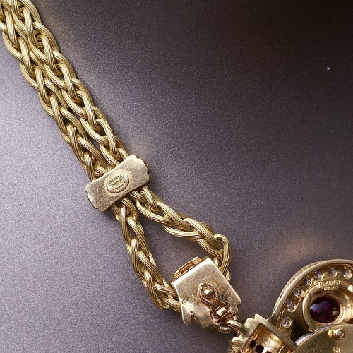 Maison Chaumet - Collier de la collection "Pierres d'or" design René Morin, vers 1985 - Années 50-60