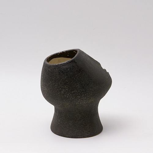 Porcelain & Faience  - Anthropomorphic Ceramic Vase by Gilbert Valentin in Vallauris