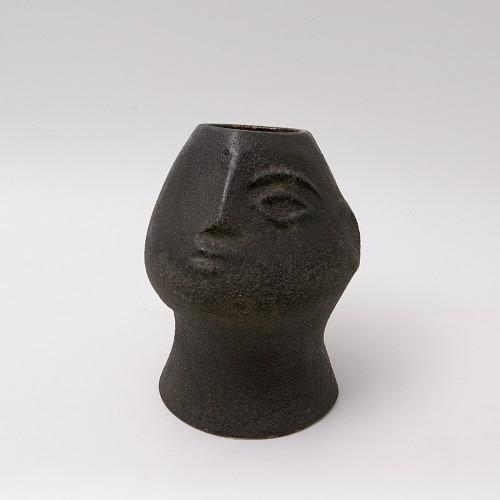 Anthropomorphic Ceramic Vase by Gilbert Valentin in Vallauris - 