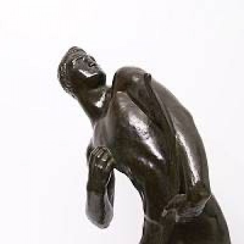 Sculpture Sculpture en Bronze - L'archer - James Vibert (1872-1942)