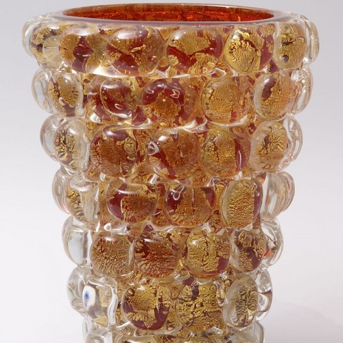 Glass & Crystal  - Ercole Barovier (1889-1974) - &quot;Lenti&quot; Vase