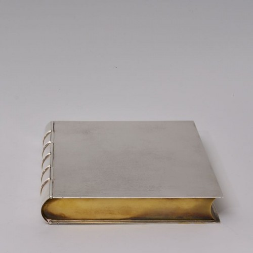 Antique Silver  - &quot;Book&quot; Box by TIFFANY &amp; Co