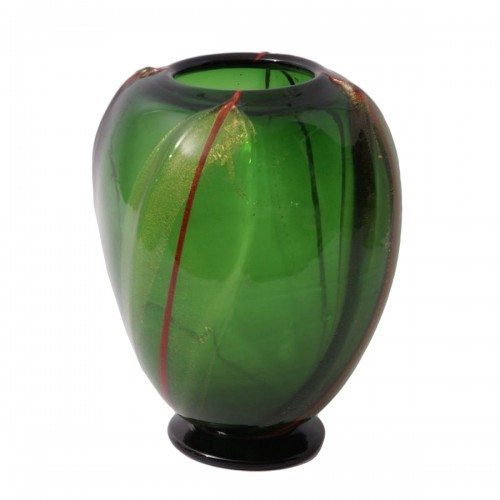 Vittorio Dona - Glass Vase by S.A.I.A.R. Ferro Toso in Murano