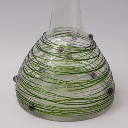 Vase en verre de Carl on Reichenbach - Verrerie, Cristallerie Style Art nouveau
