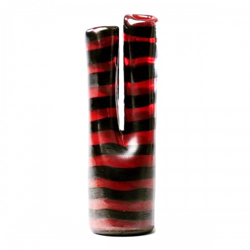 &quot;Bicornate&quot; Vase by Fulvio Bianconi for Venini