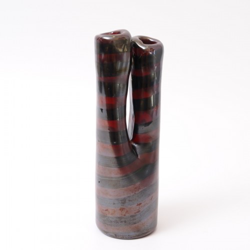 &quot;Bicornate&quot; Vase by Fulvio Bianconi for Venini - 