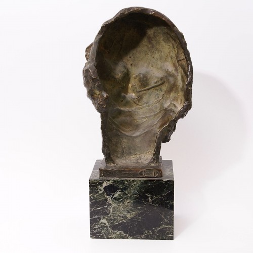 Sculpture Sculpture en Bronze - Maurice Sarkissoff (1882-1946) - Portrait de Raquel Meller