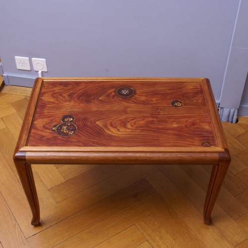 Louis Majorelle | Art-deco Low Table with Marquetry - Furniture Style Art Déco