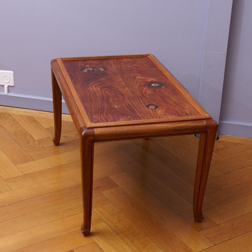 Mobilier Table & Guéridon - Louis Majorelle - Table basse marquetée art-déco