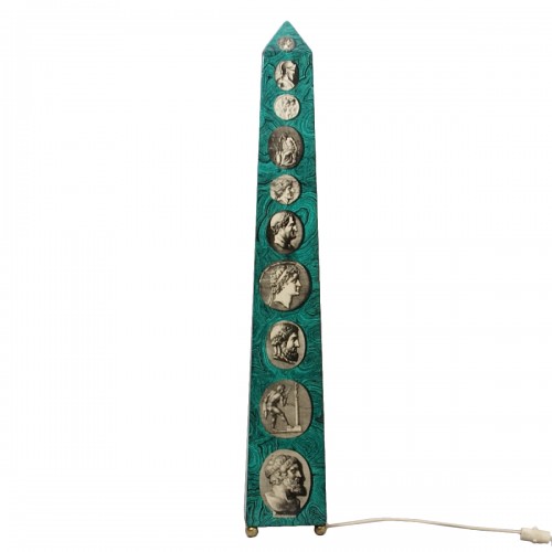 Piero Fornasetti - | Large &quot;Obelisk&quot; Lamp